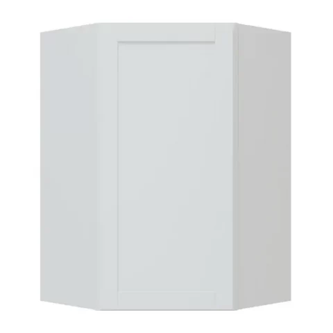 Diamond NOW Arcadia 12-in W x 36-in H x 24-in D White Laminate Corner Wall Fully Assembled Stock Cabinet