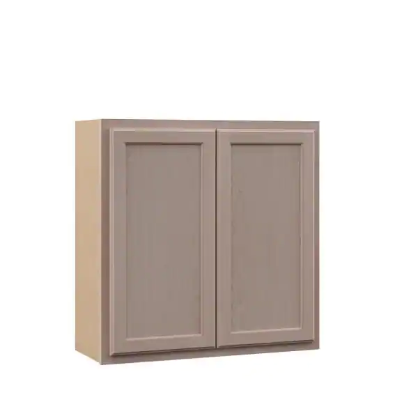 Hampton Unfinished Recessed Panel Stock Assembled Wall Kitchen Cabinet (30in. x 30 in. x 12 in.)